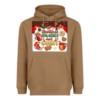 Toasted Coconut christmas calories don't count Heavyweight Hoodie - MaliasSmallBusiness