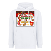 White christmas calories don't count Heavyweight Hoodie - MaliasSmallBusiness