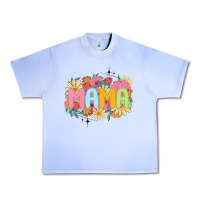 Grape Ice floral mama Urban Heavy Tee - JahusDesignShop