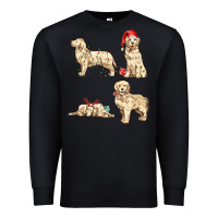 Black christmas dogs Premium Sweatshirt - MaliasSmallBusiness