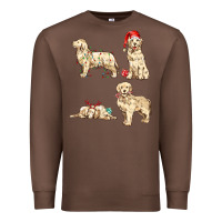 Chestnut christmas dogs Premium Sweatshirt - MaliasSmallBusiness