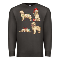 Smoke christmas dogs Premium Sweatshirt - MaliasSmallBusiness