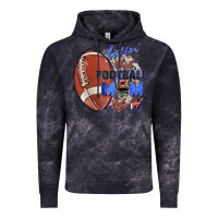 Cloud Black livin' that football mom life Vintage Hoodie - Zillion Design Studio