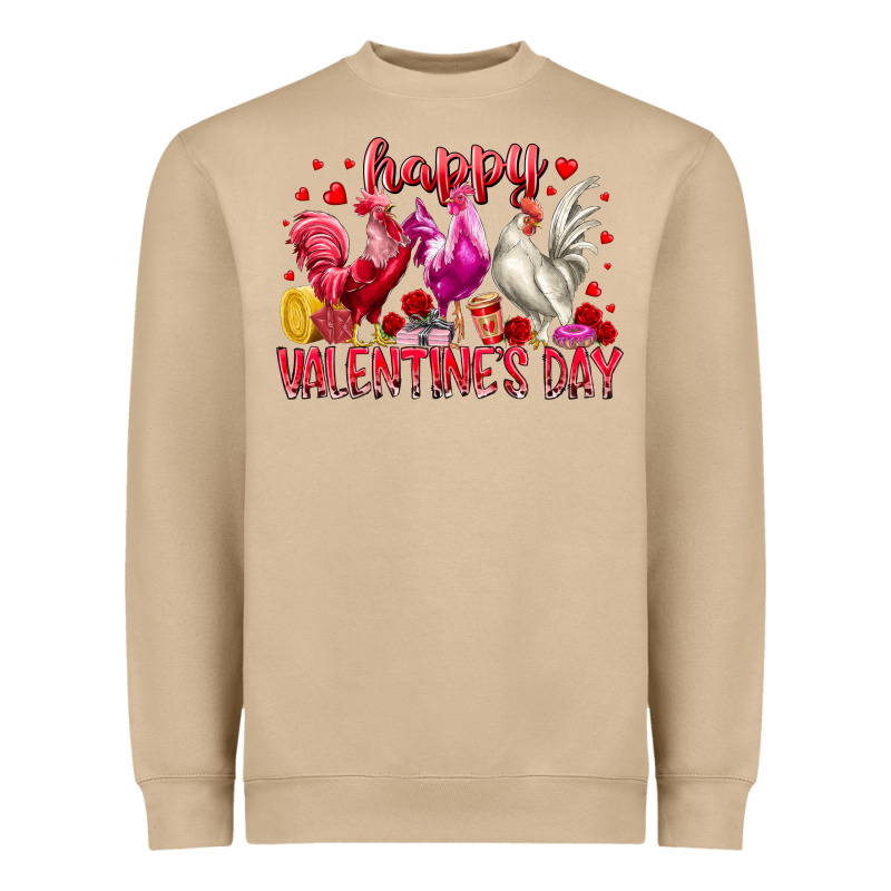 Happy Valentines Day Heavyweight Sweatshirt by RacoonDesign | Teevron