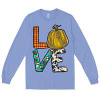 Colony Blue fall love Long Sleeve Tee - JahusDesignShop