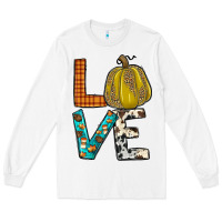 White fall love Long Sleeve Tee - JahusDesignShop