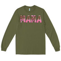 Army Green mama Long Sleeve Tee - AdoDesignShop