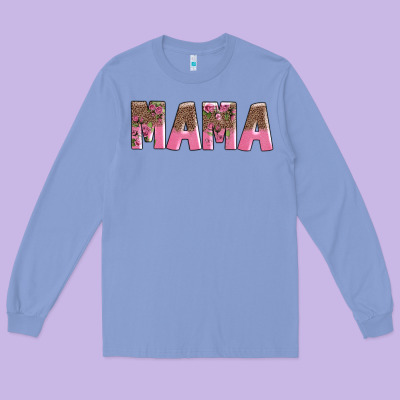 Mama Long Sleeve Tee Designed By Adodesignshop
