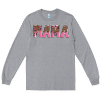 Heather Grey mama Long Sleeve Tee - AdoDesignShop