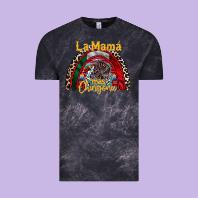 La Mama Mas Chingona Vintage Tee Designed By Racoondesign