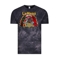 Cloud Black la mama mas chingona Vintage Tee - RacoonDesign