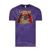 Cloud Purple la mama mas chingona Vintage Tee - RacoonDesign