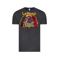 Vintage Black la mama mas chingona Vintage Tee - RacoonDesign