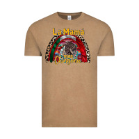 Vintage Coffee la mama mas chingona Vintage Tee - RacoonDesign