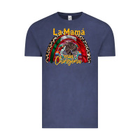 Vintage Denim la mama mas chingona Vintage Tee - RacoonDesign