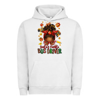 Pigment Lunar Rock santas favorite school bus driver afro messy bun Urban Hoodie - texasbilliewilder