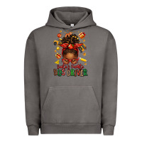 Pigment Tornado santas favorite school bus driver afro messy bun Urban Hoodie - texasbilliewilder