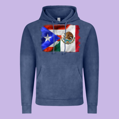 Mexico And Puerto Rico Vintage Hoodie Designed By Cts Tumbler Store