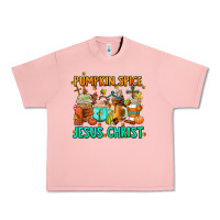 Salmon pumpkin spıce jesus christ coffee cups Urban Heavy Tee - AdoDesignShop