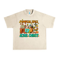 Sandshell pumpkin spıce jesus christ coffee cups Urban Heavy Tee - AdoDesignShop