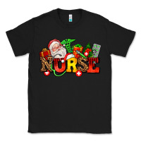 Black nurse with Christmas Classic Tee - AdoDesignShop