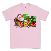 Bubblegum Pink nurse with Christmas Classic Tee - AdoDesignShop