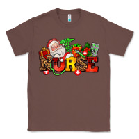 Chestnut nurse with Christmas Classic Tee - AdoDesignShop
