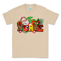 Mushroom nurse with Christmas Classic Tee - AdoDesignShop