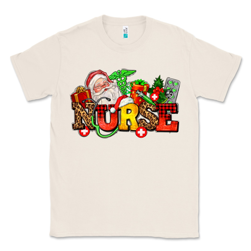 Nurse With Christmas Classic Tee by AdoDesignShop | Teevron