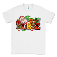 White nurse with Christmas Classic Tee - AdoDesignShop