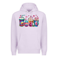 Lilac tie dye hippie coffee cups Premium Hoodie - Jasminsmagicworld