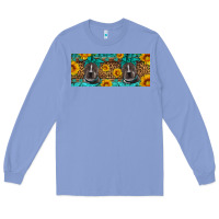 Colony Blue western pitbull Long Sleeve Tee - Artiststas