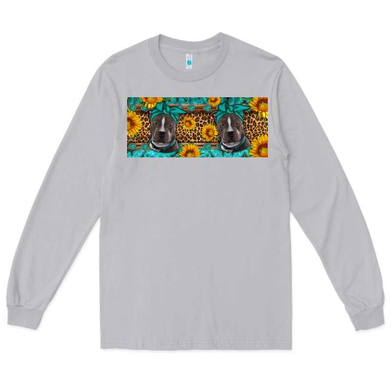 Western Pitbull Long Sleeve Tee by Artiststas | Teevron