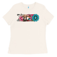 Bone xoxo braunvieh cow Ladies Tee - AdoDesignShop