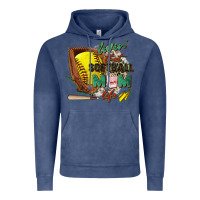Vintage Denim livin' that softball mom life Vintage Hoodie - Zillion Design Studio