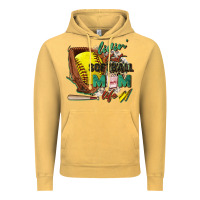 Vintage Mustard livin' that softball mom life Vintage Hoodie - Zillion Design Studio