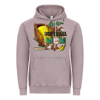 Vintage Zinc livin' that softball mom life Vintage Hoodie - Zillion Design Studio