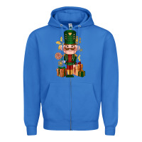 True Royal Christmas Nutcracker Zipper Hoodie - NancyCooperArtShop