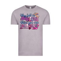Vintage Zinc why fall in love when you can fall asleep Vintage Tee - OliviaCreatesArt