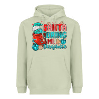 Matcha santa bring me turquoise Heavyweight Hoodie - MaliasSmallBusiness