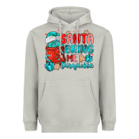 Moon Dust santa bring me turquoise Heavyweight Hoodie - MaliasSmallBusiness