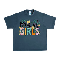 Midnight Navy mom of girls Urban Heavy Tee - JahusDesignShop