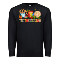 Black 'tis the season Premium Sweatshirt - MaliasSmallBusiness