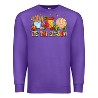 Purple 'tis the season Premium Sweatshirt - MaliasSmallBusiness