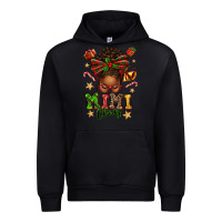 Foreset Green mimi claus afro messy bun Urban Hoodie - texasbilliewilder