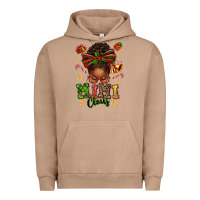 Pigment Burro mimi claus afro messy bun Urban Hoodie - texasbilliewilder