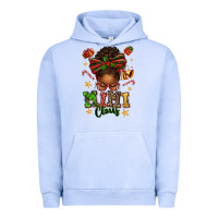 Pigment Grape Ice mimi claus afro messy bun Urban Hoodie - texasbilliewilder