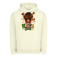 Pigment Pistachio mimi claus afro messy bun Urban Hoodie - texasbilliewilder