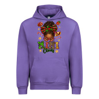 Tulip mimi claus afro messy bun Urban Hoodie - texasbilliewilder
