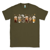 Army Green skeleton coffee cups Classic Tee - Jasminsmagicworld